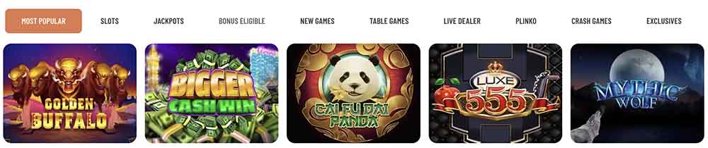 Cafe Casino Games